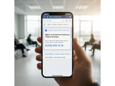 Eğitim ve Araştırma Hastanesi Telefon Numarası